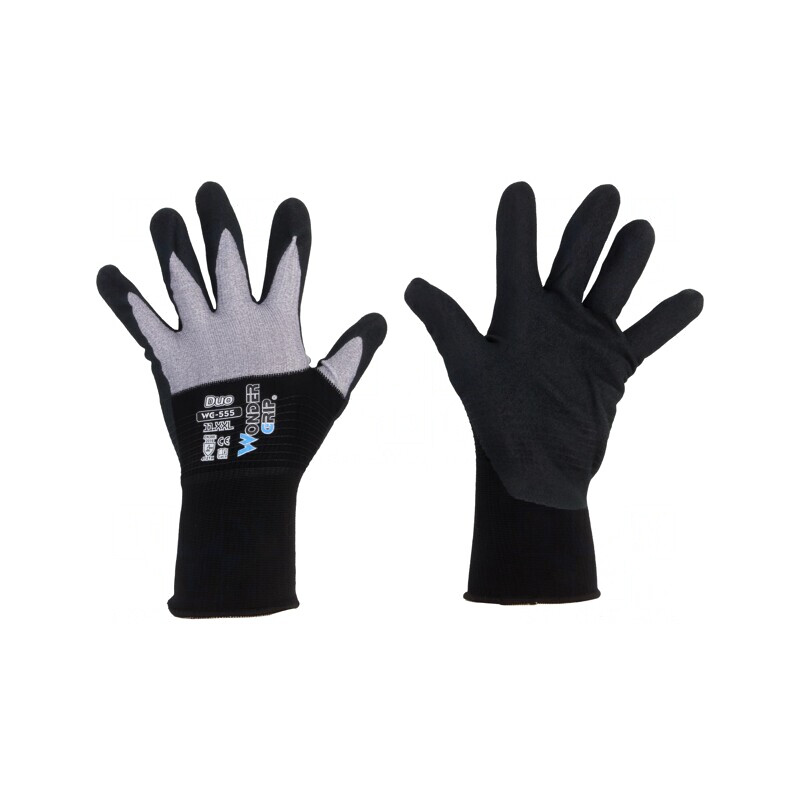 Mănuși de Protecție XXL Gri-Negru Duo | Electronic-mag.ro | Componente Electronice Mănuși de Protecție XXL Gri-Negru Duo | Electronic-mag.ro | Componente Electronice
