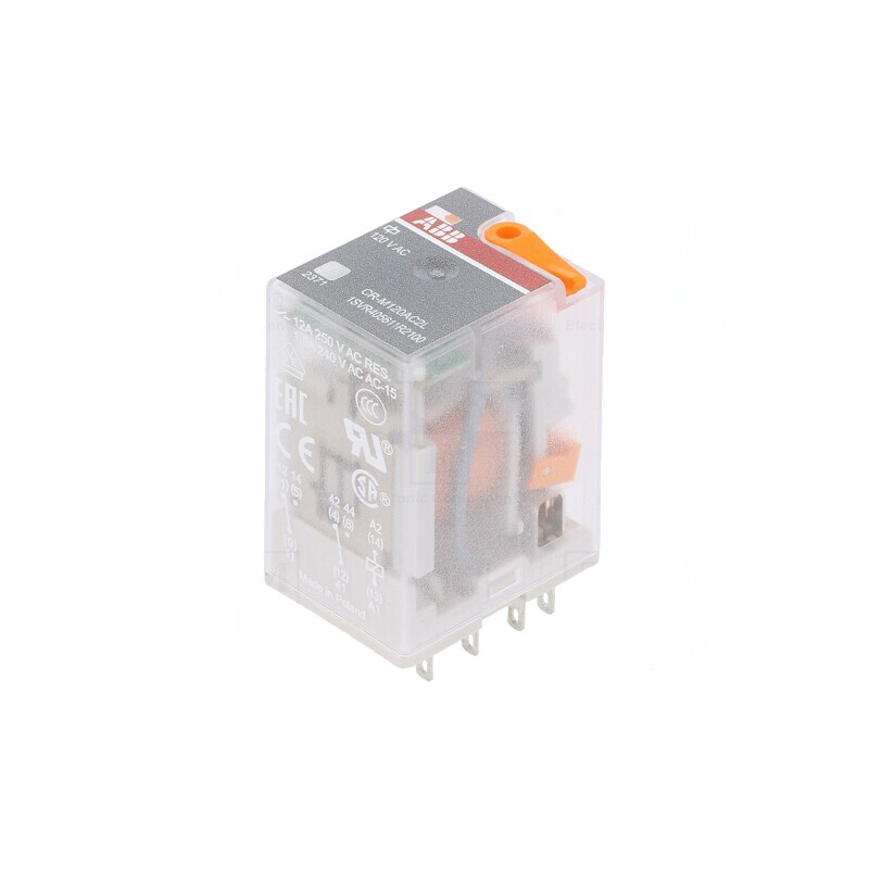 Releu Electromagnetic DPDT 120VAC 12A | Electronic-mag.ro | Componente Electronice Releu Electromagnetic DPDT 120VAC 12A | Electronic-mag.ro | Componente Electronice