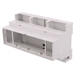 Carcasă pentru Șină DIN PPO Gri 90x159x68mm | Electronic-mag.ro | Componente Electronice