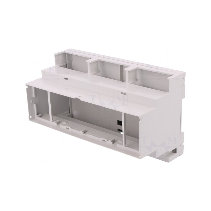 Carcasă pentru Șină DIN PPO Gri 90x159x68mm | Electronic-mag.ro | Componente Electronice
