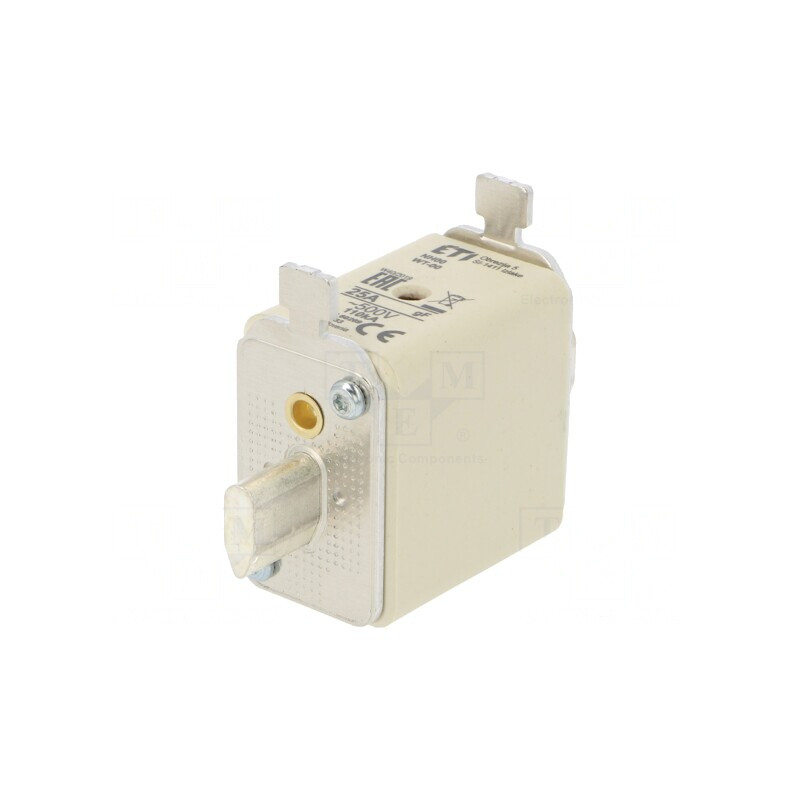 Siguranță de ardere rapidă 25A 500VAC NH00 | Electronic-mag.ro | Componente Electronice