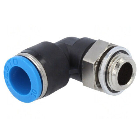 Racord push-in 90° 10mm 0,95-6bar | Electronic-mag.ro | Componente Electronice