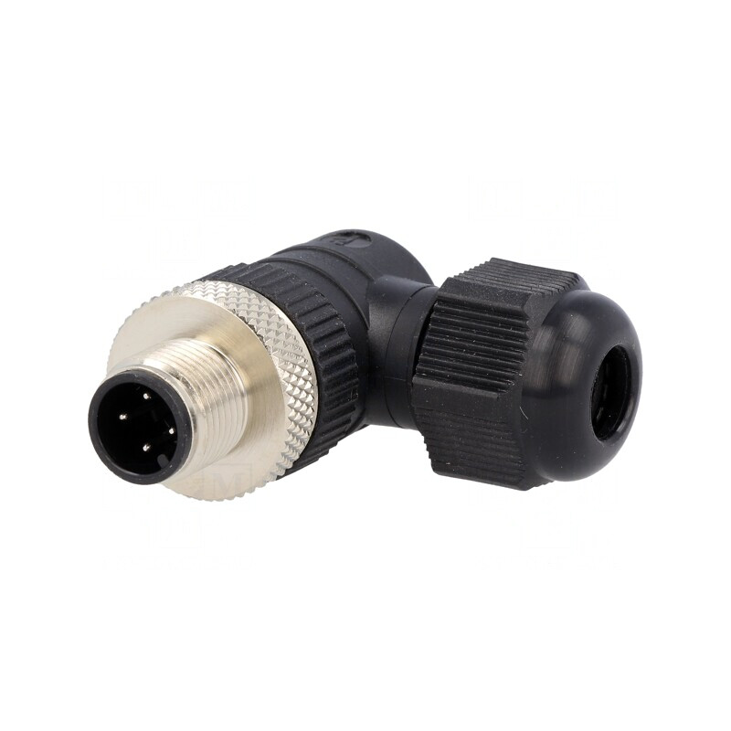 Mufă M12 4 PIN DeviceNet CANopen IP67 pe cablu | Electronic-mag.ro | Componente Electronice