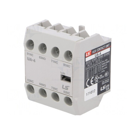 Contacte Auxiliare METASOL cu Șuruburi -5÷60°C | Electronic-mag.ro | Componente Electronice