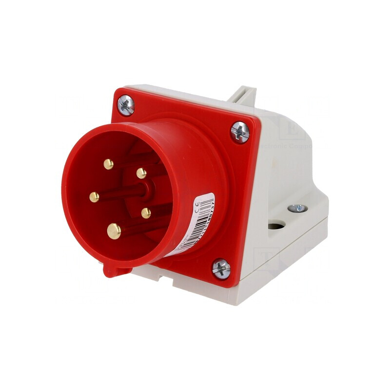 Conector Alimentare AC Trifazat 16A 400VAC IP44 | Electronic-mag.ro | Componente Electronice
