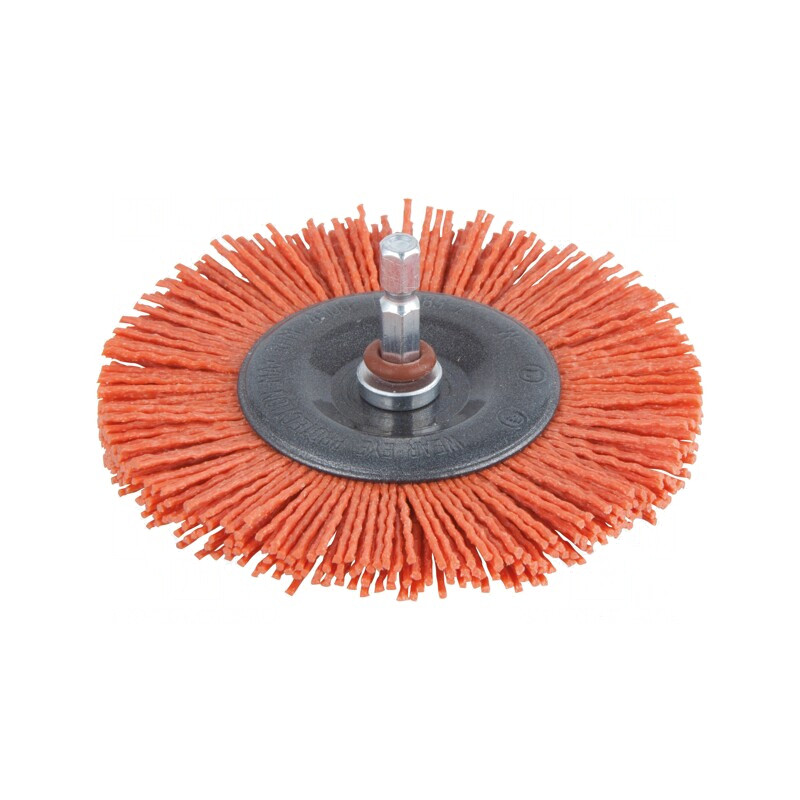 Perie Disc 100mm Hexagonal 1/4" | Electronic-mag.ro | Componente Electronice