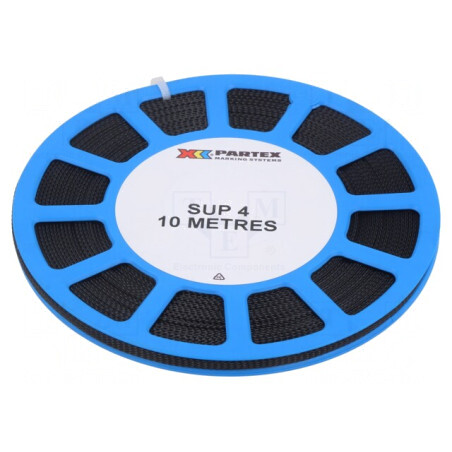 Rola Trese Poliester Negru 10m 3-7mm | Electronic-mag.ro | Componente Electronice