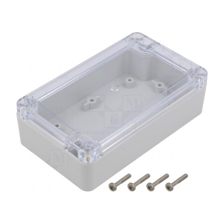 Carcasă Universală 75x125x37mm cu Bucșă din Alamă | Electronic-mag.ro | Componente Electronice