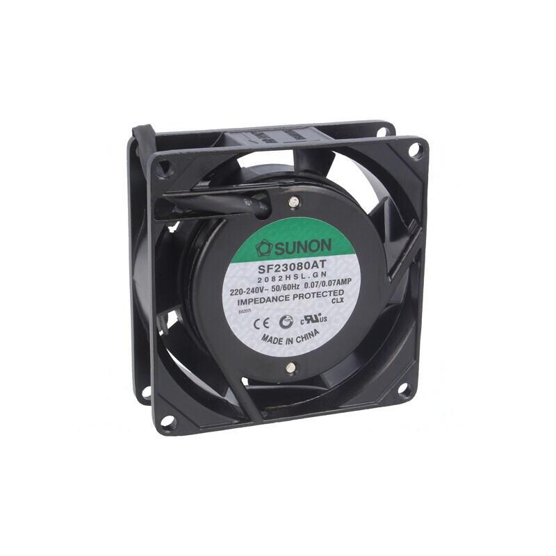 Ventilator AC Axial 230V 80x80x25mm 29dBA | Electronic-mag.ro | Componente Electronice