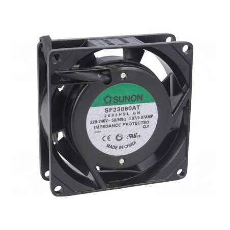 Ventilator AC Axial 230V 80x80x25mm 29dBA | Electronic-mag.ro | Componente Electronice