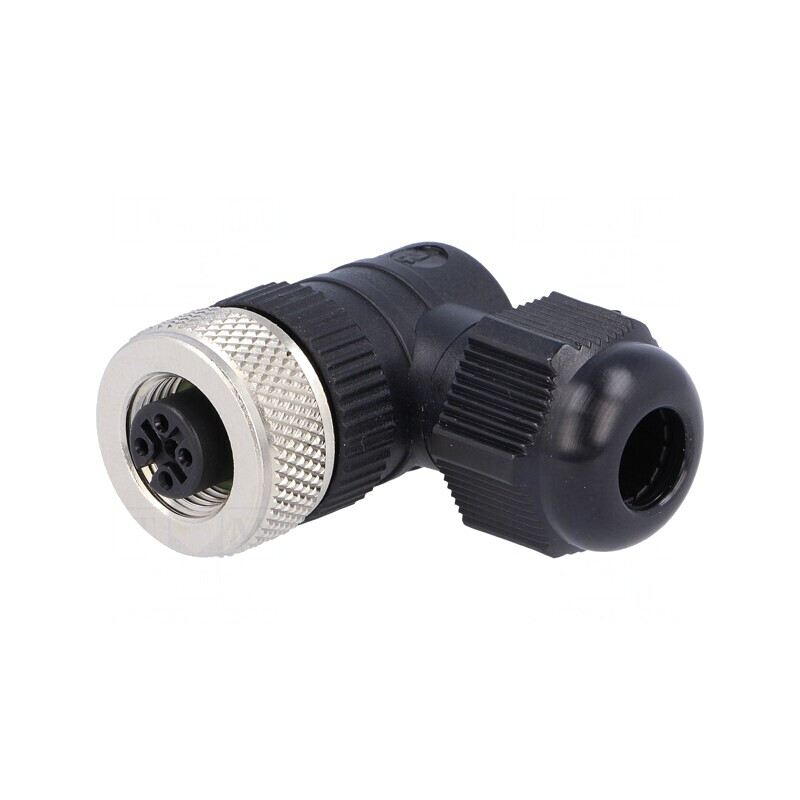 Mufă M12 4-PIN Mamă IP67 pentru DeviceNet/CANopen | Electronic-mag.ro | Componente Electronice