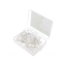 Set 100 LED-uri 5mm Alb Natural 20mA 3V | Electronic-mag.ro | Componente Electronice