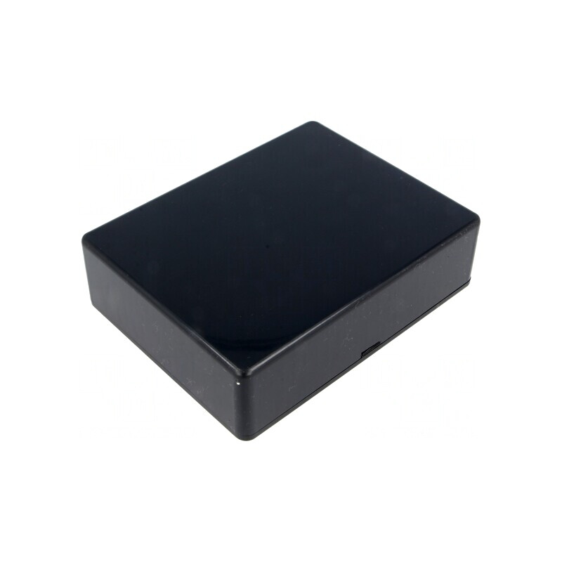 Carcasă universală 94x121x34mm ABS neagră | Electronic-mag.ro | Componente Electronice