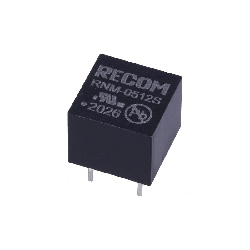 Convertor DC/DC 1W 5V la 12V 83mA DIP6 | Electronic-mag.ro | Componente Electronice