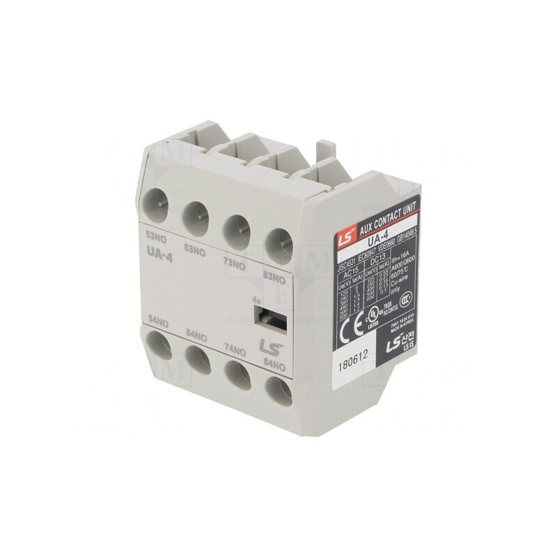 Contacte auxiliare METASOL cu cleme șurub -5÷60°C | Electronic-mag.ro | Componente Electronice