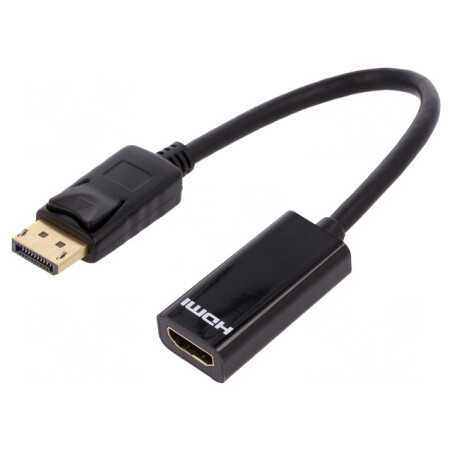 Adaptor DisplayPort la HDMI 150mm | Electronic-mag.ro | Componente Electronice