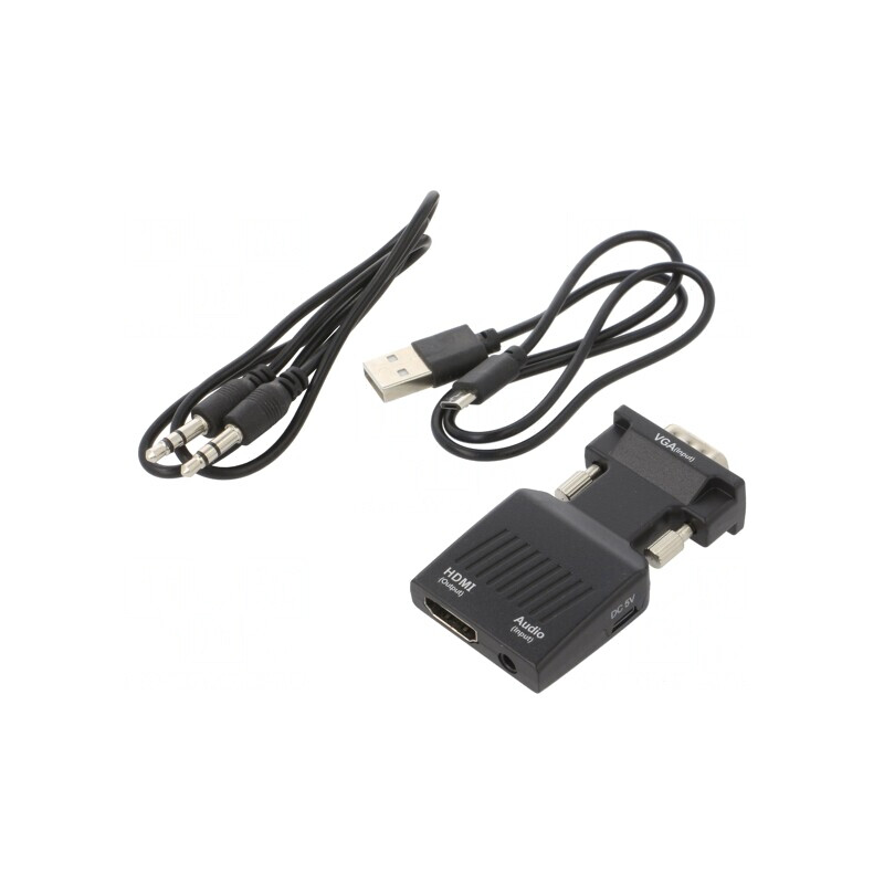 Convertor HDMI 1.4 Negru | Electronic-mag.ro | Componente Electronice