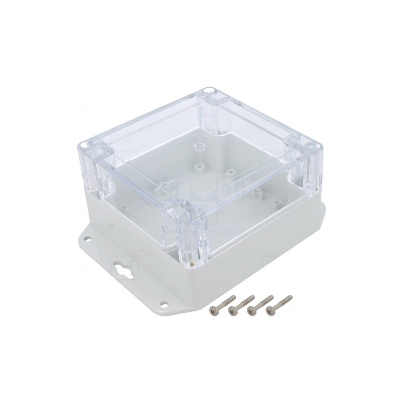 Carcasă Universală Policarbonat 105x105x60mm | Electronic-mag.ro | Componente Electronice