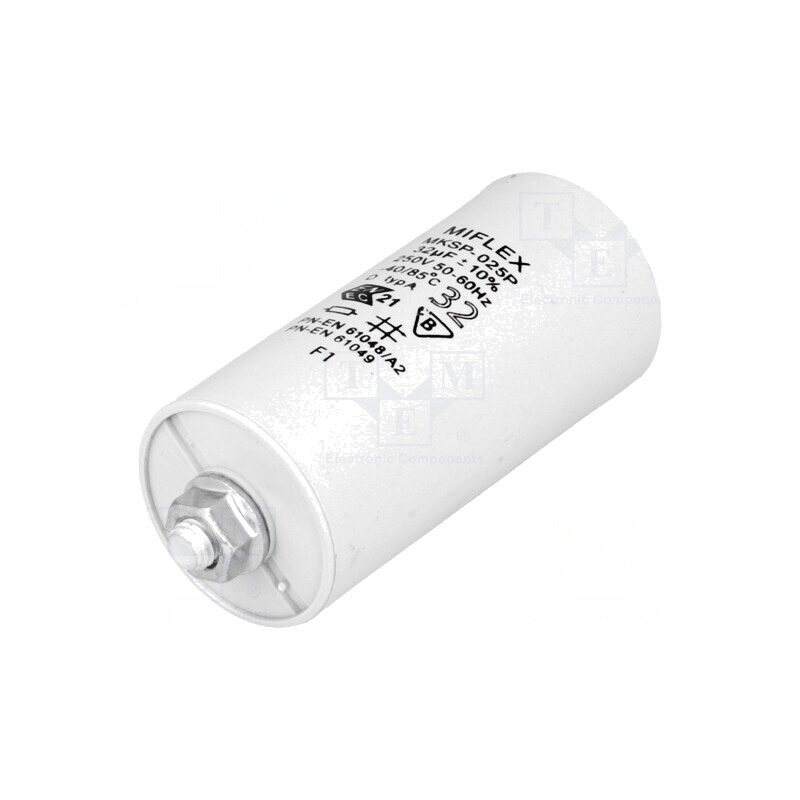 Condensator 32uF 250VAC pentru Lămpi cu Descărcare în Gaze | Electronic-mag.ro | Componente Electronice