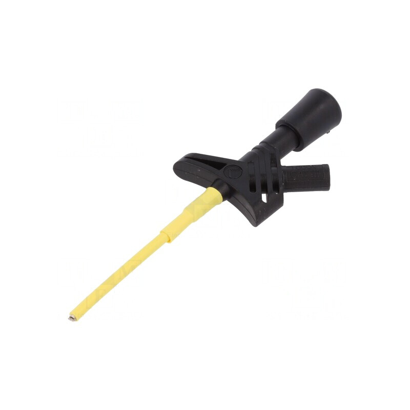 Clips de măsurare cu pensetă neagră 2mm 100mm | Electronic-mag.ro | Componente Electronice