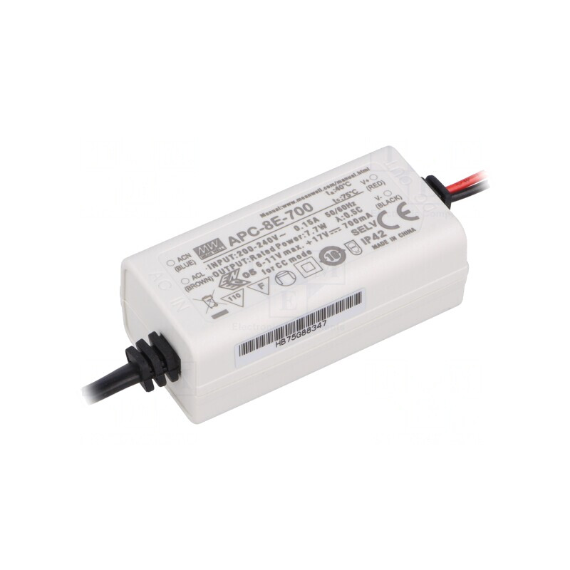 Alimentator LED 7.7W 6-11V 700mA | Electronic-mag.ro | Componente Electronice