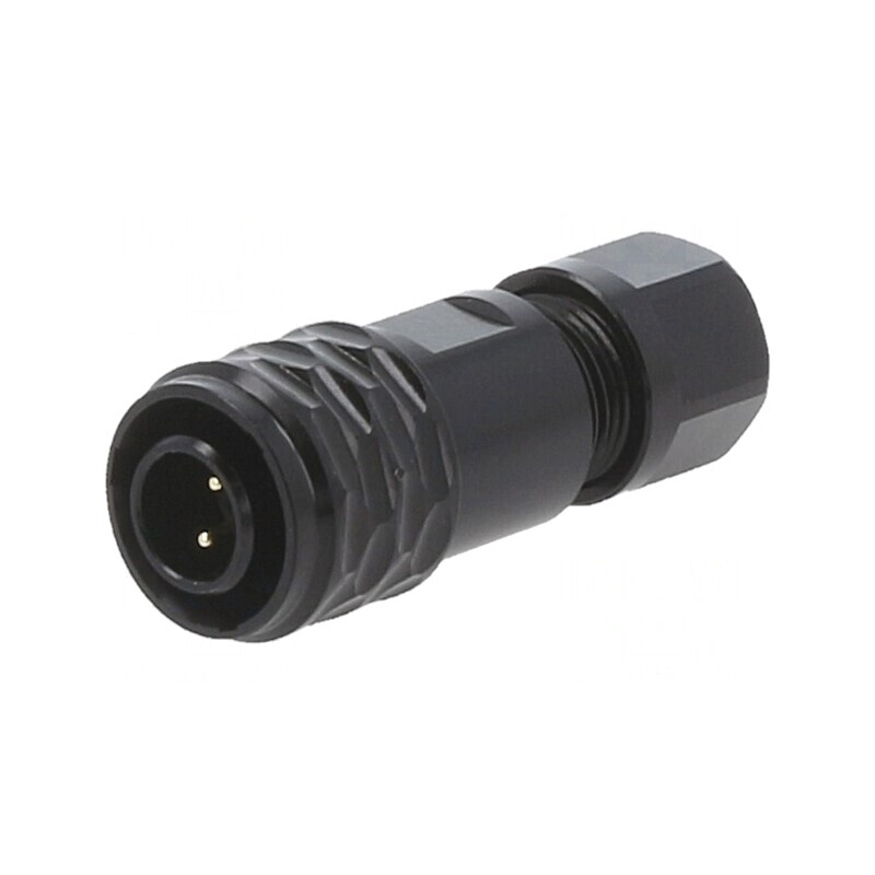 Mufă Tată SA8 IP67 2 PIN 5A 4-5mm 125V | Electronic-mag.ro | Componente Electronice