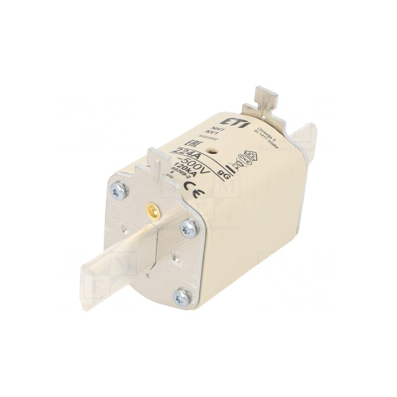 Siguranță gG 224A 500VAC NH1 Industrială Ceramică | Electronic-mag.ro | Componente Electronice