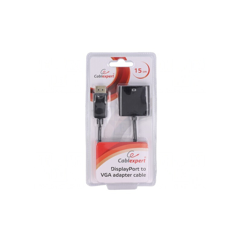 Convertor DisplayPort 1.1a 0,15m Negru | Electronic-mag.ro | Componente Electronice