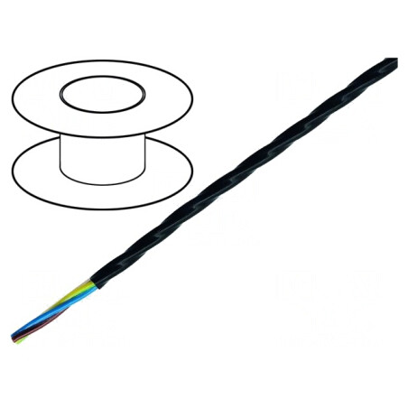 Cablu ÖLFLEX HEAT 205 MC 4G0,5mm2 Cu FEP negru | Electronic-mag.ro | Componente Electronice