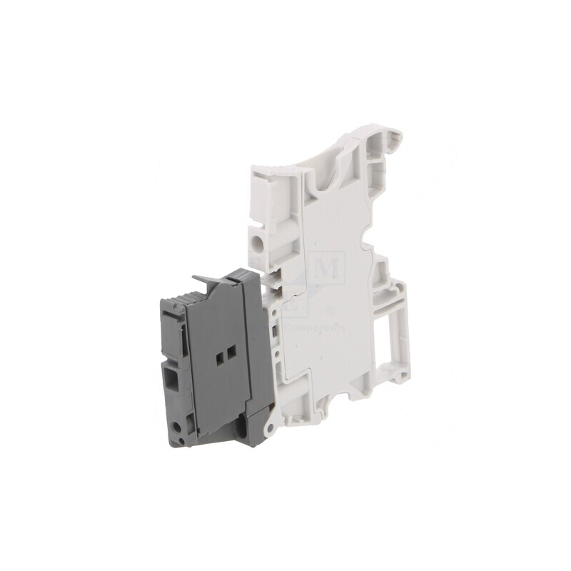 Conector de șine 0,2-4mm2 2 borne 6mm SNK | Electronic-mag.ro | Componente Electronice