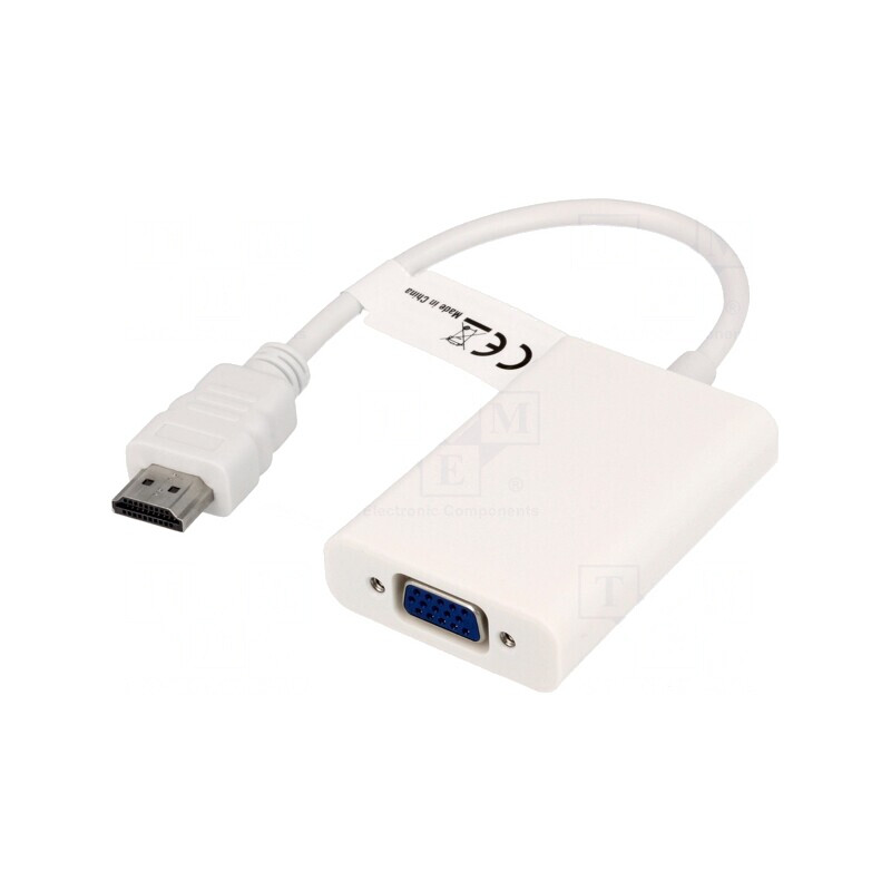 Convertor D-Sub 15pin la HDMI | Electronic-mag.ro | Componente Electronice