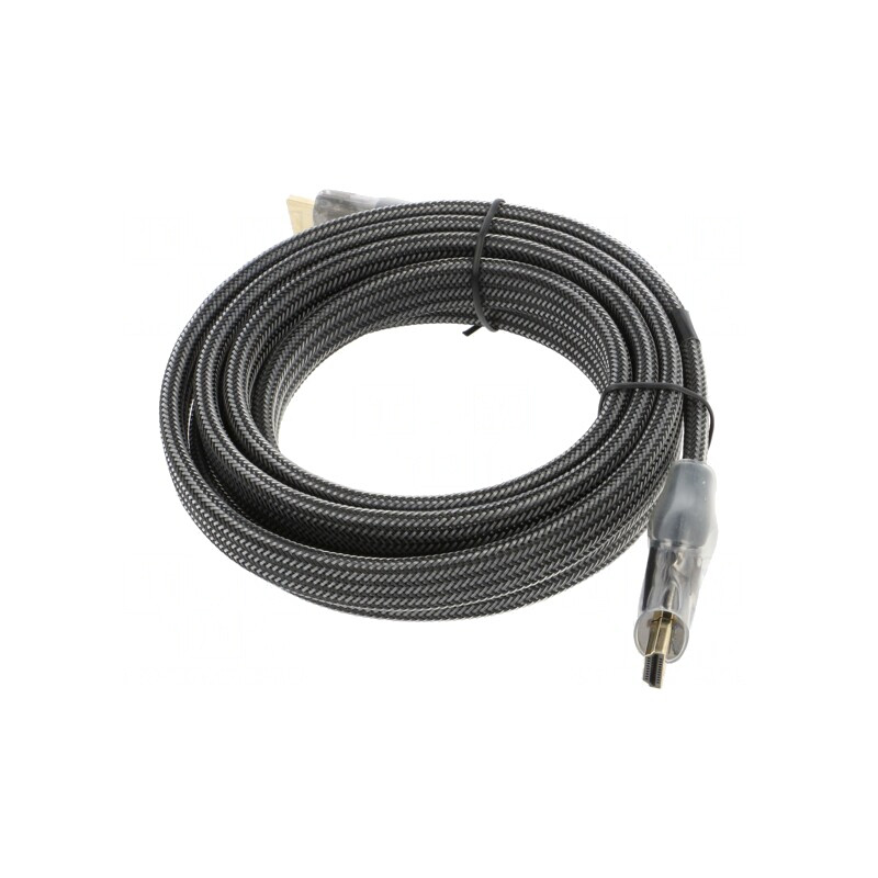 Cablu HDMI 2.0 Plat cu Mufă PVC Textilă | Electronic-mag.ro | Componente Electronice