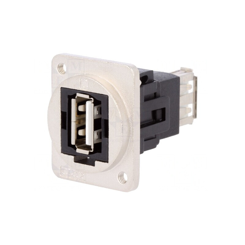 Adaptor USB 2.0 Metalic Dual-Soclu | Electronic-mag.ro | Componente Electronice