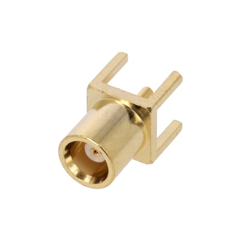 Soclu MCX Mamă 50Ω THT Aurit | Electronic-mag.ro | Componente Electronice