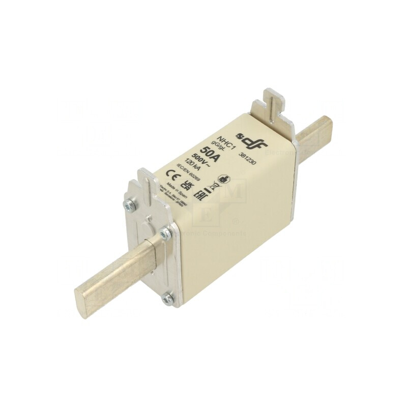 Siguranță Ceramică gG 50A 500V | Electronic-mag.ro | Componente Electronice