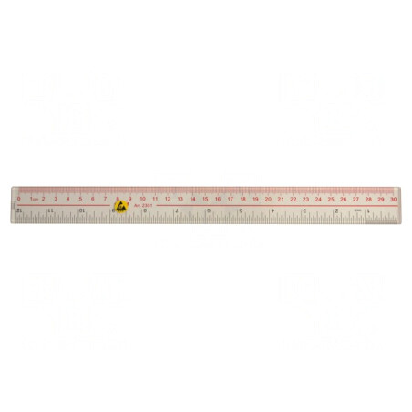 Riglă Antistatică 300mm ABS 0,1MΩ | Electronic-mag.ro | Componente Electronice