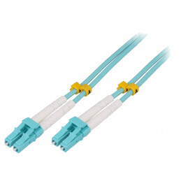 Patch cord fibră optică OM3 LC/UPC 1m LSZH | Electronic-mag.ro | Componente Electronice