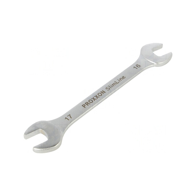 Cheie plată SlimLine 16mm/17mm oțel crom-vanadium | Electronic-mag.ro | Componente Electronice
