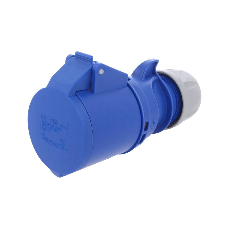 Conector alimentare AC 32A 230VAC IP44 IEC 60309 | Electronic-mag.ro | Componente Electronice