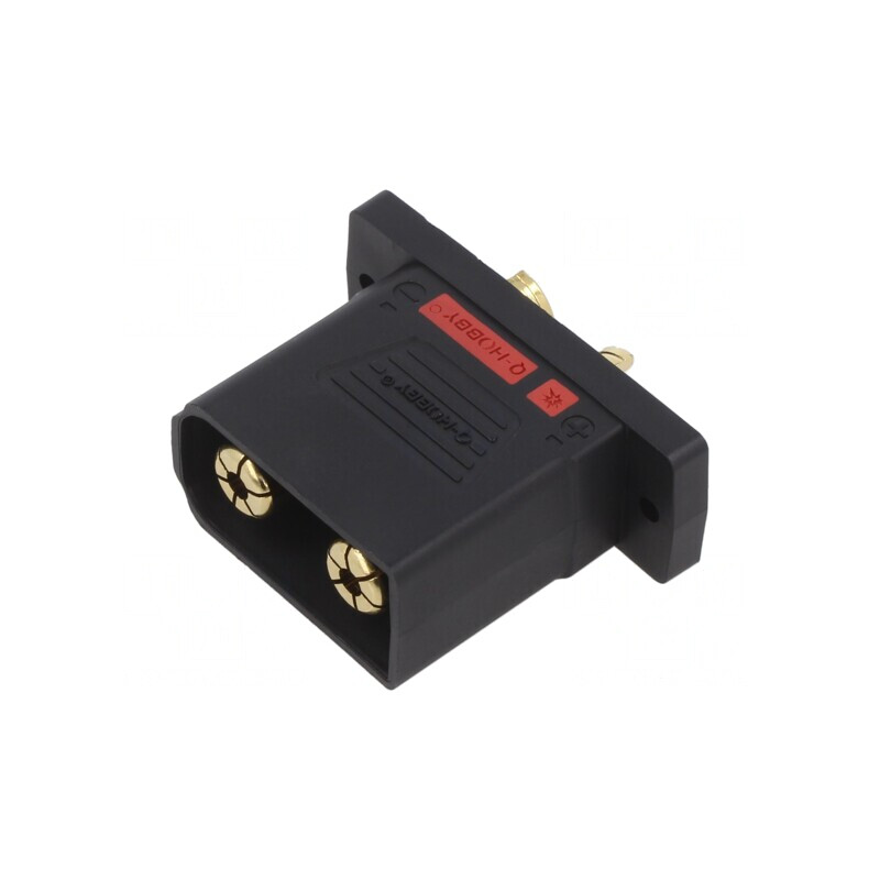 Soclu Alimentare DC Montare Panou 2 Pin | Electronic-mag.ro | Componente Electronice