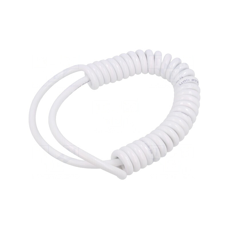 Cablu spiralat neecranat alb 0,2-0,8m 300V | Electronic-mag.ro | Componente Electronice Cablu spiralat neecranat alb 0,2-0,8m 300V | Electronic-mag.ro | Componente Electronice