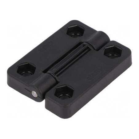 Balama Neagră din Tehnopolimer cu Blocare 65mm | Electronic-mag.ro | Componente Electronice