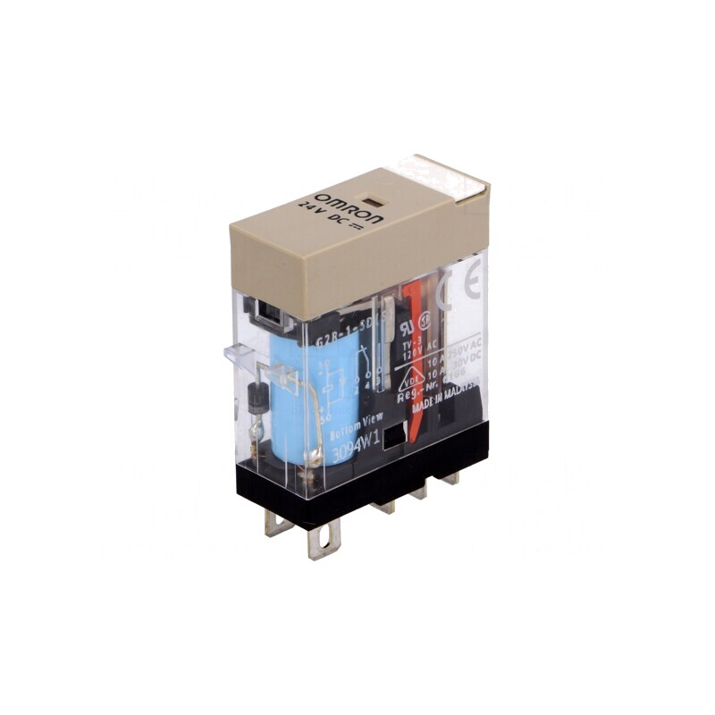 Releu Electromagnetic SPDT 24V 10A | Electronic-mag.ro | Componente Electronice