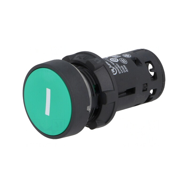 "Comutator apăsare 22mm 1NO Verde" | Electronic-mag.ro | Componente Electronice