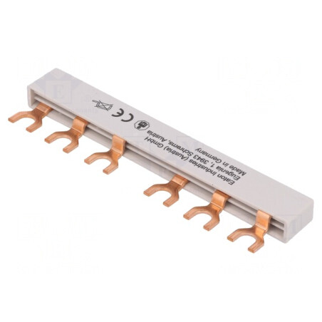 Bară colectoare 10mm2 3 Poli 240V 415V 4kV | Electronic-mag.ro | Componente Electronice