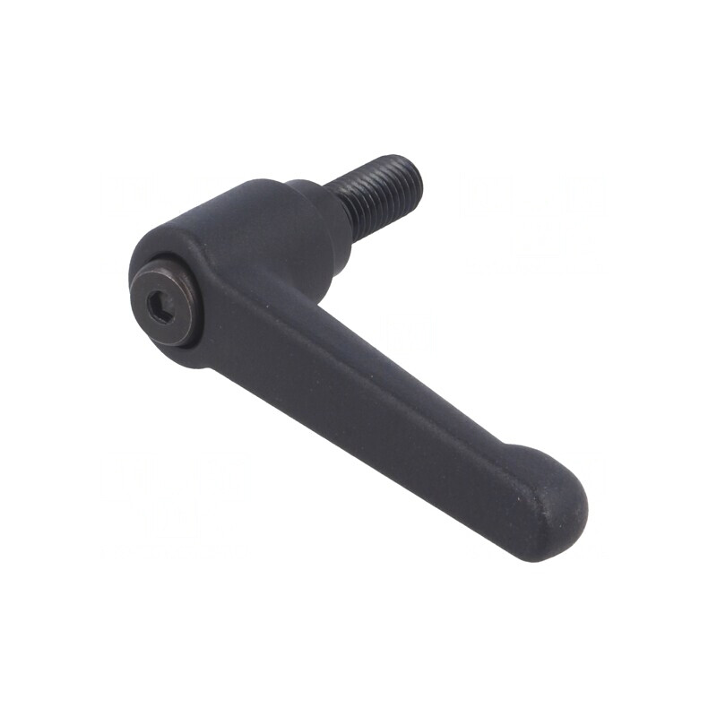 Manetă franceză neagră 25mm x 78mm | Electronic-mag.ro | Componente Electronice