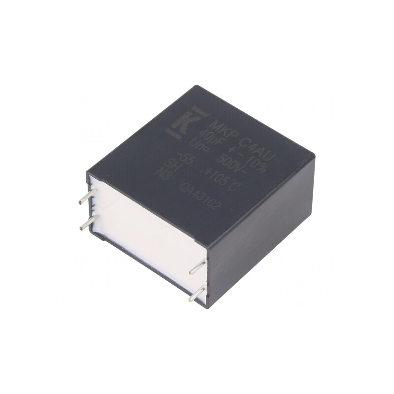 Condensator Polipropilenă DC-Link 40uF THT 10% | Electronic-mag.ro | Componente Electronice