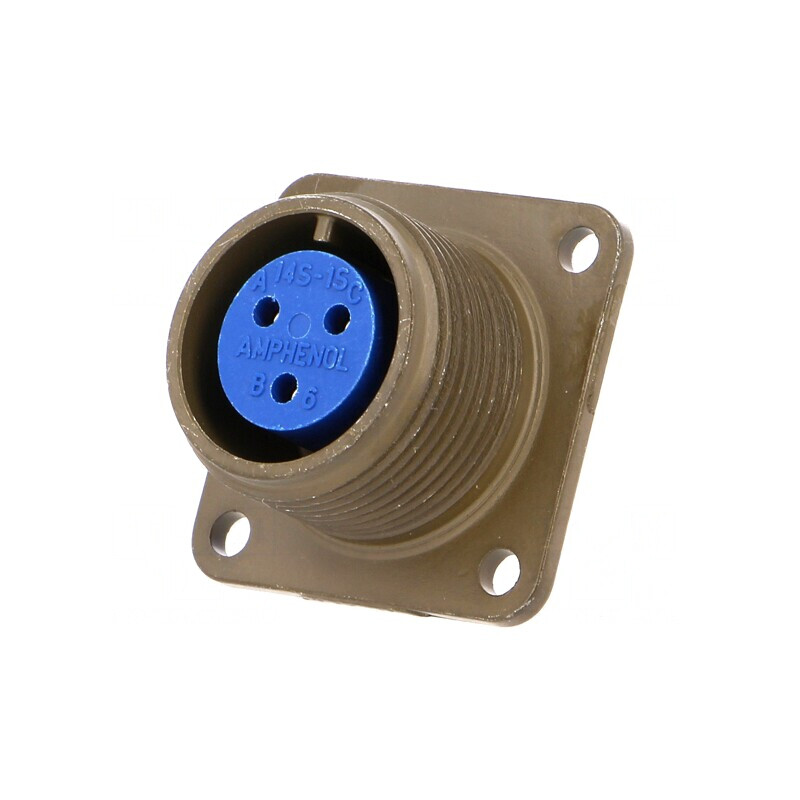Conector Circular Aluminiu 14S 97 | Electronic-mag.ro | Componente Electronice
