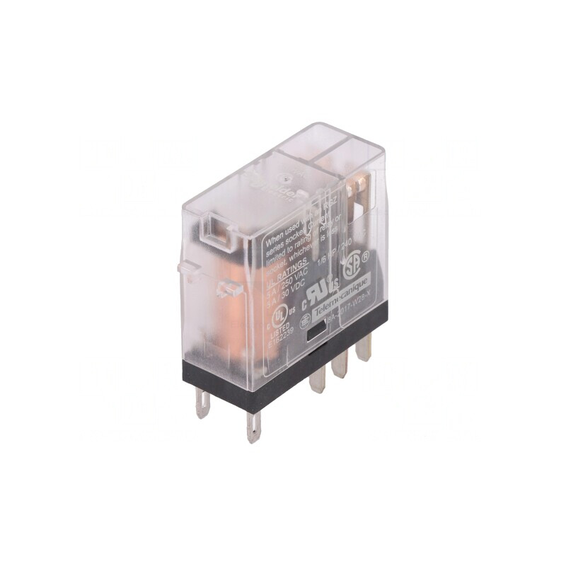 Releu Electromagnetic DPDT 230VAC 5A/250VAC cu Soclu | Electronic-mag.ro | Componente Electronice