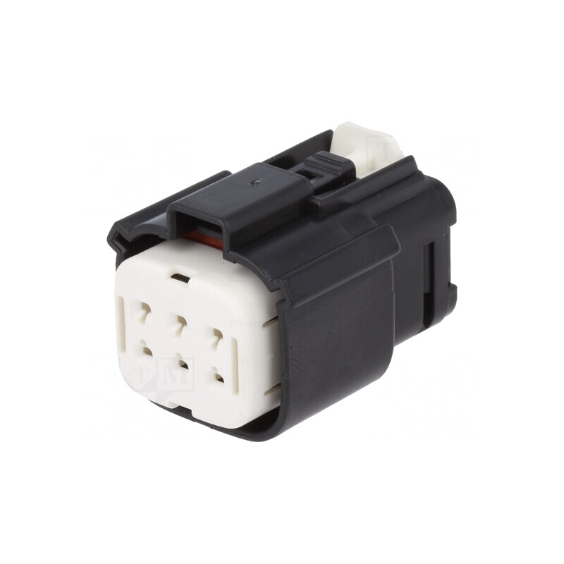Conector Automotive MX150L Mamă Mufă pe Cablu 6 PIN IP67 | Electronic-mag.ro | Componente Electronice